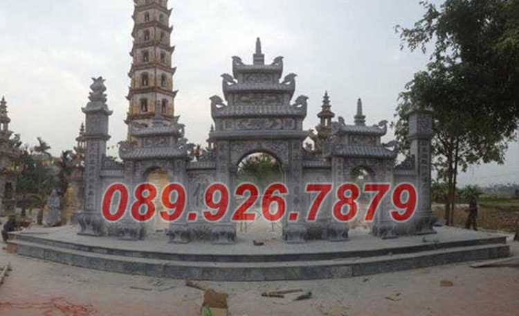 Cổng đá lăng mộ - Mẫu cổng đá nghĩa trang tại Vũng Tàu, nhà chùa, miếu