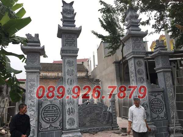 Cổng đá - 13 Mẫu cổng đá đẹp bán Long An- cổng đá  phong thủy tài lộc
