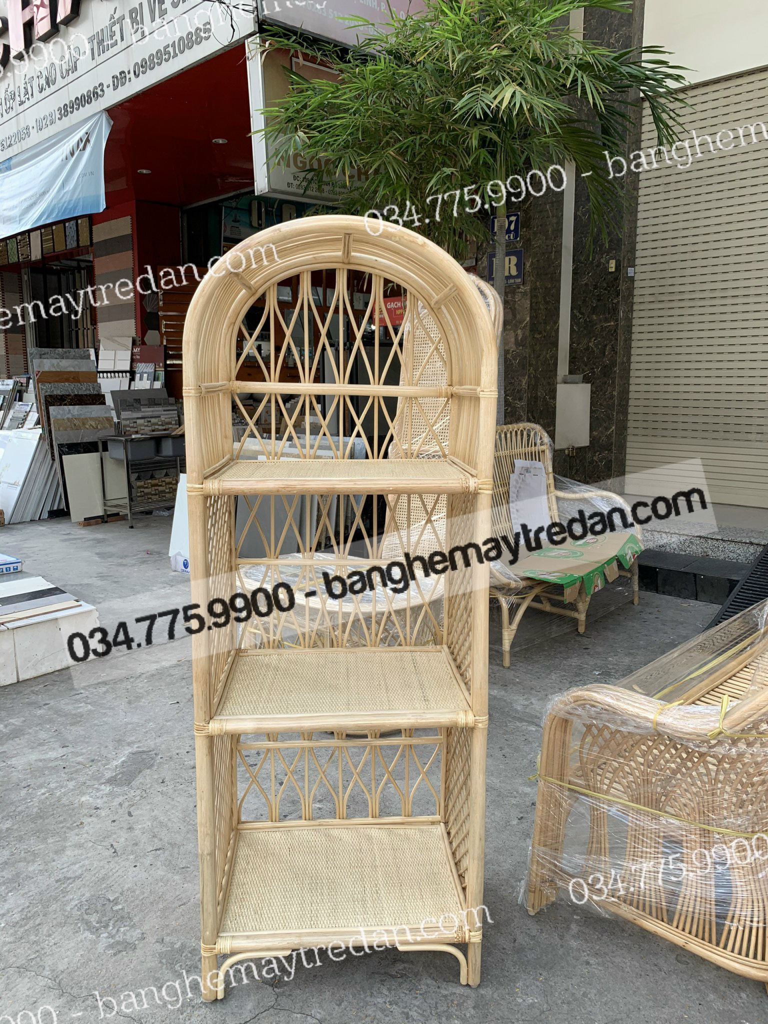Tủ mây tre tự nhiên để phòng ngủ cho spa, khách sạn cao cấp