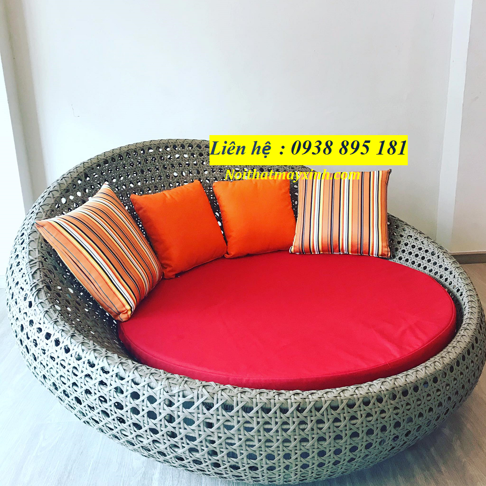 Xưởng sản xuất ghế hồ bơi mây nhựa giá rẻ