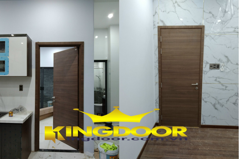 Cửa gỗ công nghiệp lắp nhà vệ sinh  Cửa gỗ kháng nước