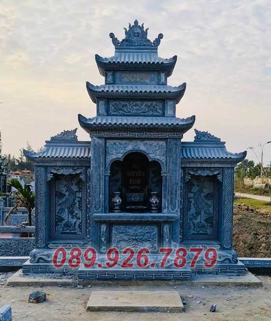 Mộ đá đẹp - Mẫu mộ bằng đá đẹp bán Ninh Thuận- Mộ đá gia đình, cha mẹ