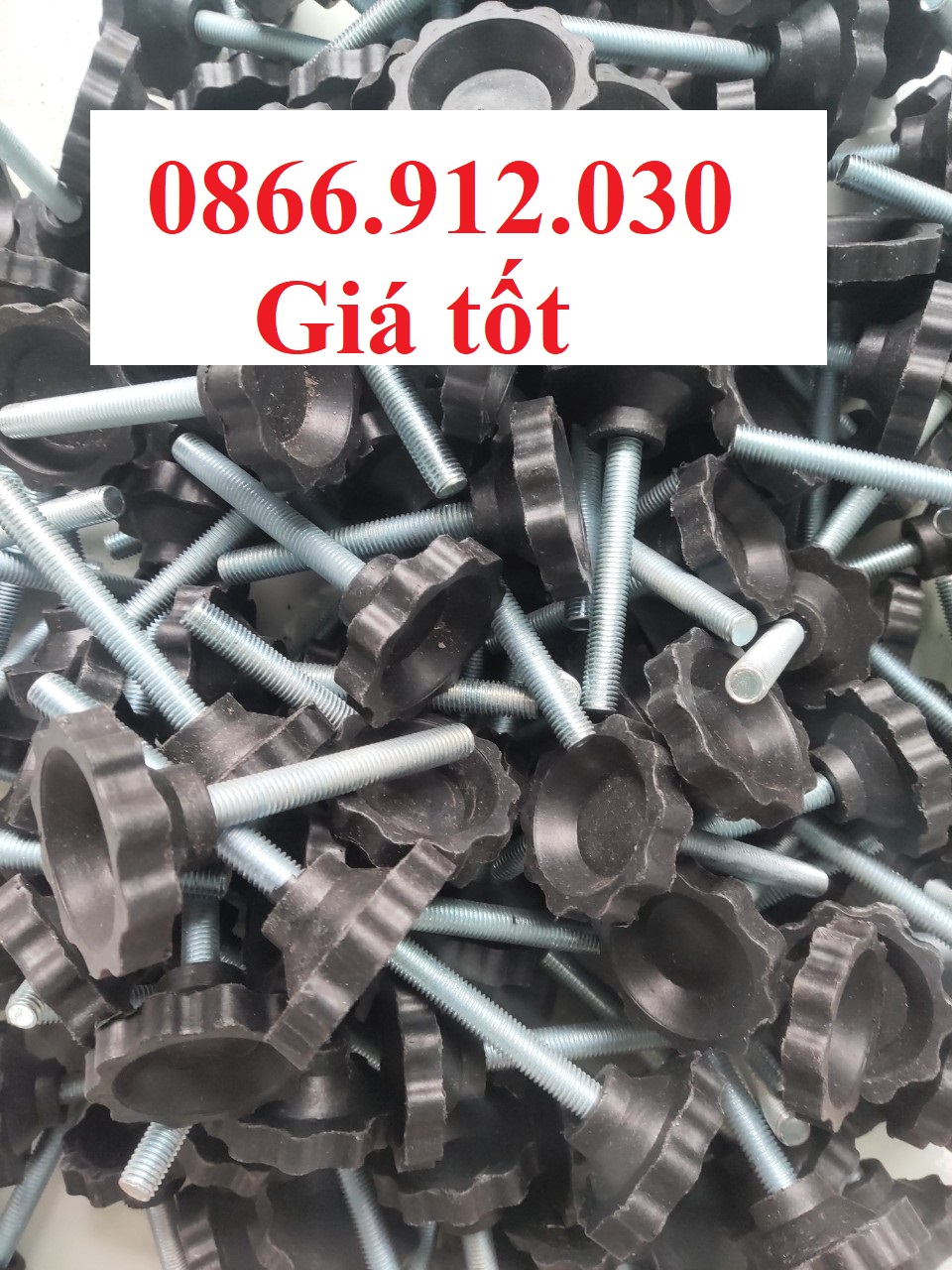 Chân tăng chỉnh đế nhựa, chân tăng giảm chiều cao đế cao su