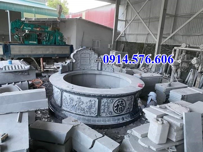 mẫu mộ đá tròn bán quảng bình, lăng mộ lục lăng bát giác