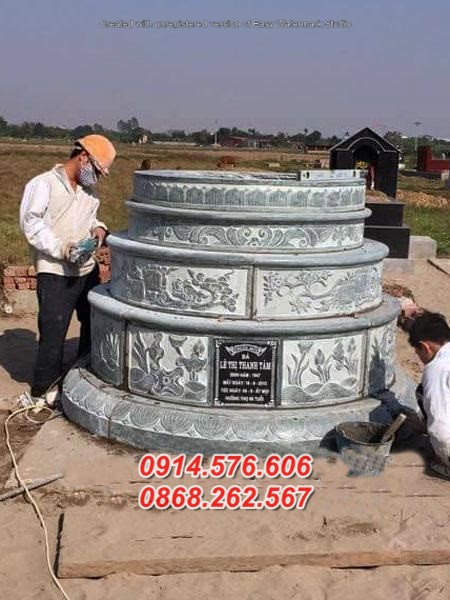 mẫu mộ đá tròn bán quảng bình, lăng mộ lục lăng bát giác