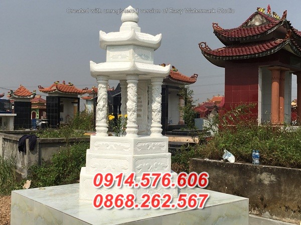 mẫu mộ đá tròn bán quảng bình, lăng mộ lục lăng bát giác