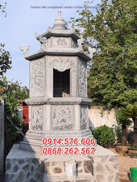 mẫu mộ đá tròn bán quảng bình, lăng mộ lục lăng bát giác