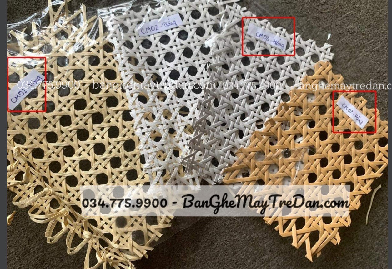 Lưới mắt cáo mây nhựa cho đơn vị thi công nội thất