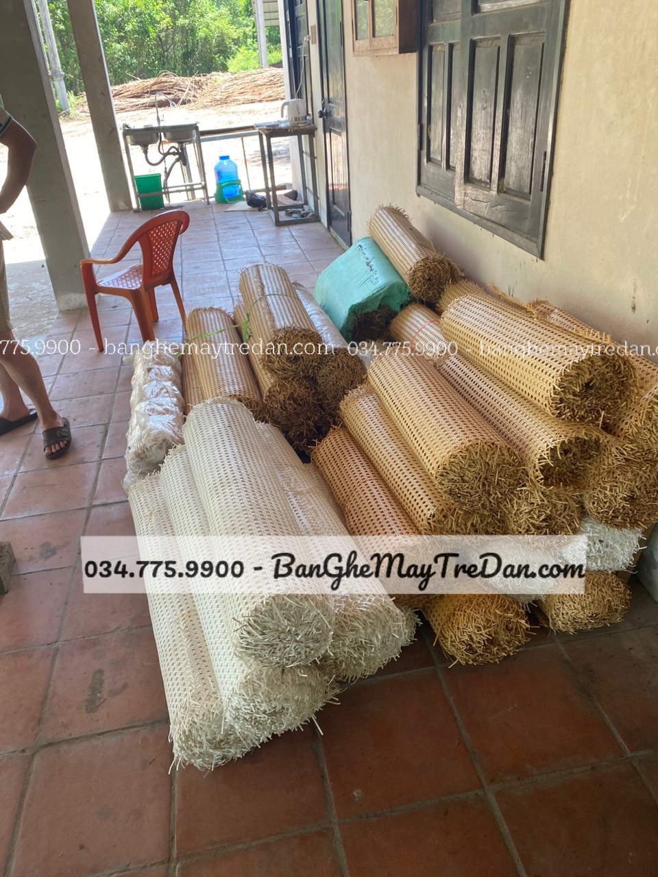 Lưới mắt cáo mây nhựa cho đơn vị thi công nội thất