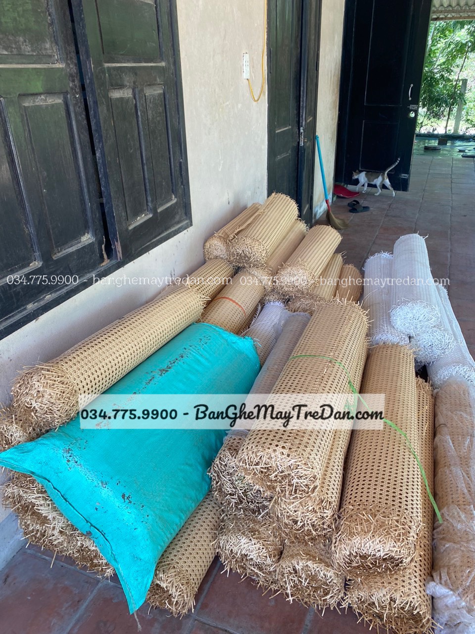 Lưới mắt cáo mây nhựa cho đơn vị thi công nội thất