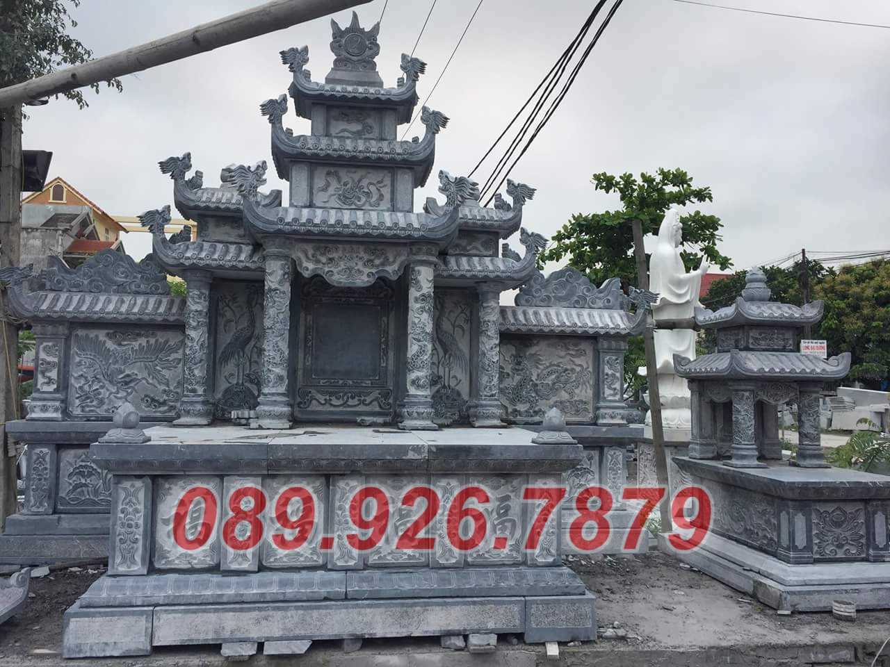 Lăng mộ đá - Mẫu lăng mộ đá đẹp bán lâm đồng - Lăng mộ ông bà cha mẹ