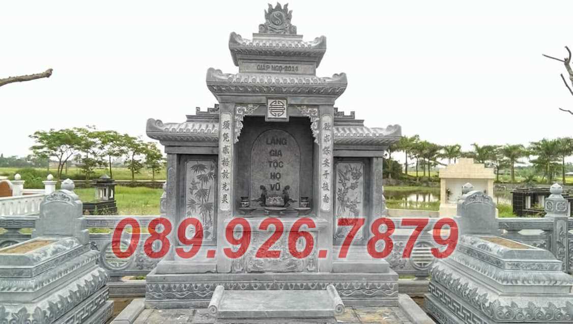 Lăng mộ đá - Mẫu lăng mộ đá đẹp bán lâm đồng - Lăng mộ ông bà cha mẹ