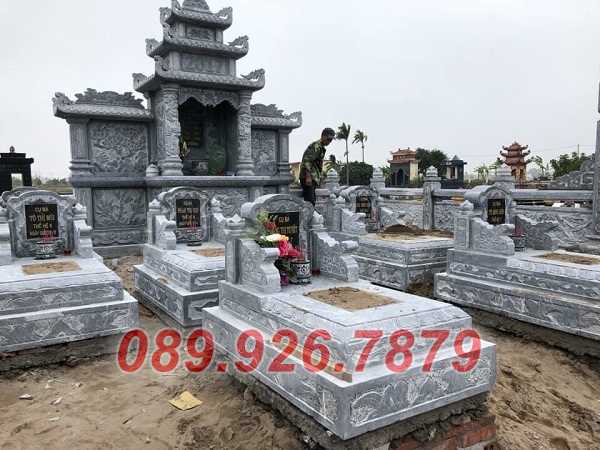Lăng mộ đá - mẫu lăng mộ bằng đá đẹp bán Bạc Liêu - Khuôn viên lăng