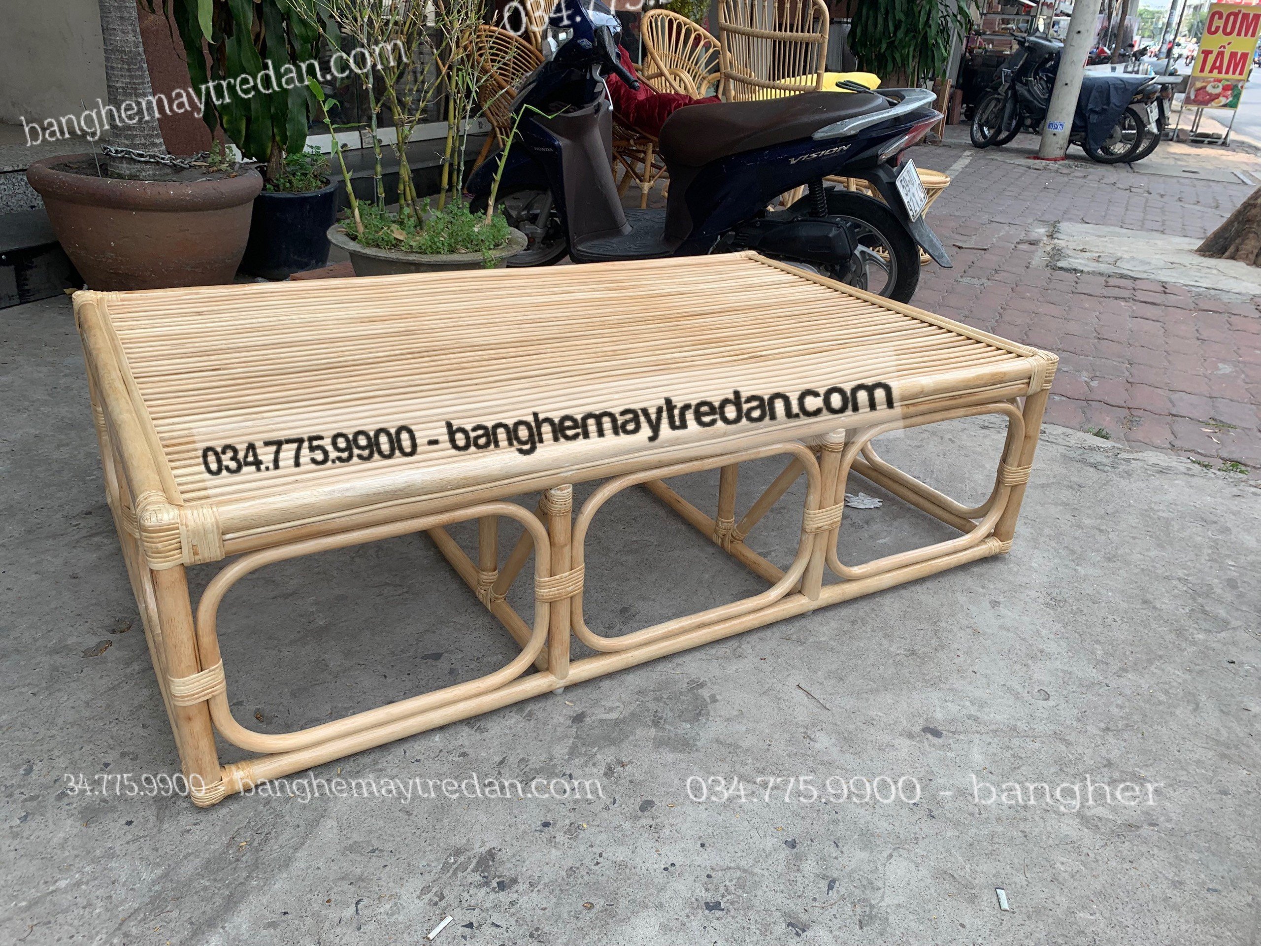 Giường mây tự nhiên chất lượng cao tại Sài Gòn
