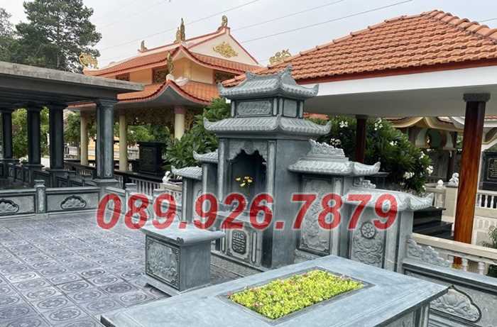 Lăng mộ nhà mồ nghĩa trang - Mẫu lăng mộ đá đẹp bán sóc trăng - tư vấn