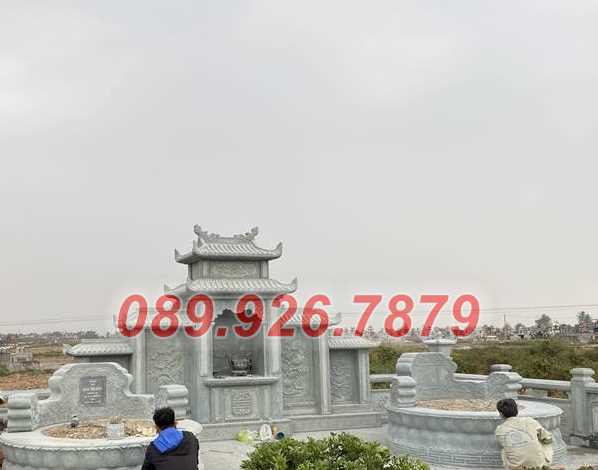 Lăng thờ đá - mẫu lăng thờ gia đình nhà mồ bằng đá đẹp bán an giang