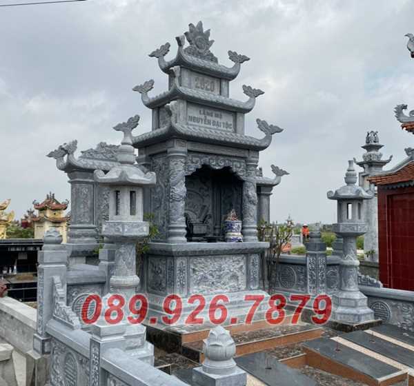 Lăng thờ đá - mẫu lăng mộ đá bán đồng nai - mẫu thăng thờ đá nhà mồ