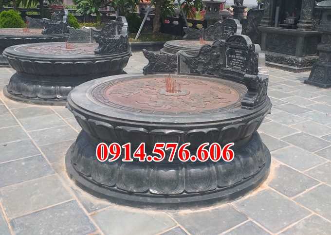 26 mộ đá tròn đẹp bán hà nội, lăng mộ tổ hình lục lăng bát giác