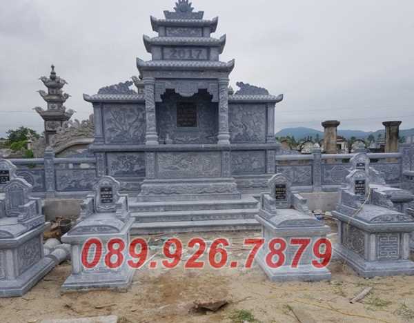 Lăng mộ đá - Mẫu lăng thờ đá gia đình dòng họ nghĩa trang nhà mồ đẹp