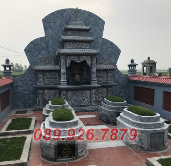 Lăng mộ đá - Mẫu lăng thờ đá gia đình dòng họ nghĩa trang nhà mồ đẹp