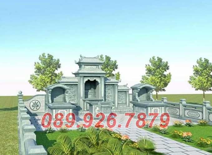 Lăng mộ đá - Mẫu lăng thờ đá gia đình dòng họ nghĩa trang nhà mồ đẹp
