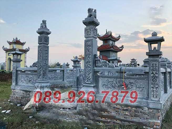 Khu lăng mộ đá - mẫu khuôn viên lăng mộ bằng đá đẹp bán bình dương