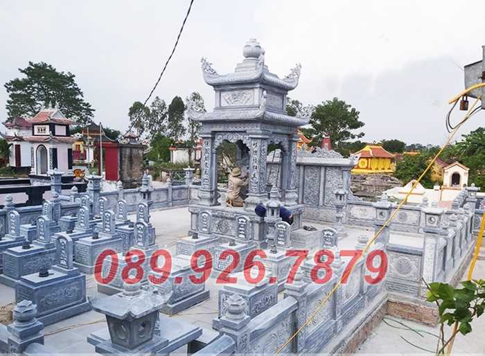 Khu lăng mộ đá - Khuôn viên lăng mộ đá đẹp nghĩa trang bán tây ninh