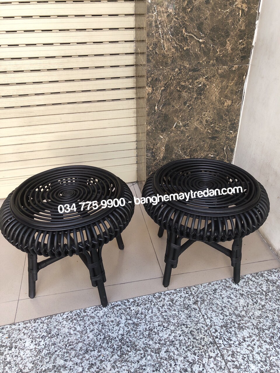 Bộ ghế mây nhỏ gọn tiện lợi - Mây Tre Lục Bình