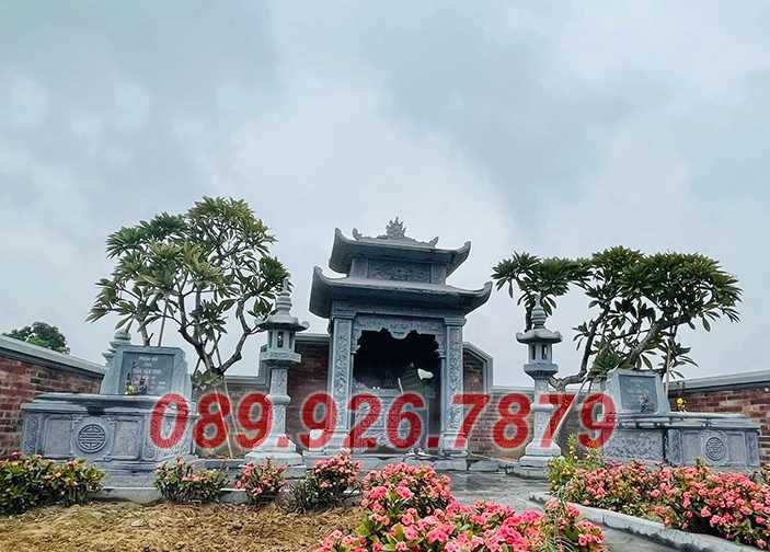 Khu lăng mộ đá - mẫu lăng mộ gia đình bằng đá đẹp bán trà vinh