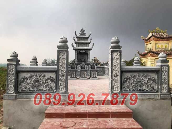 Khu lăng mộ đá - mẫu lăng mộ gia đình bằng đá đẹp bán trà vinh