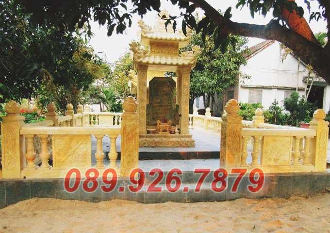 Lang mộ tổ đá - mẫu lăng mộ tổ bằng đá đẹp bán sóc trăng