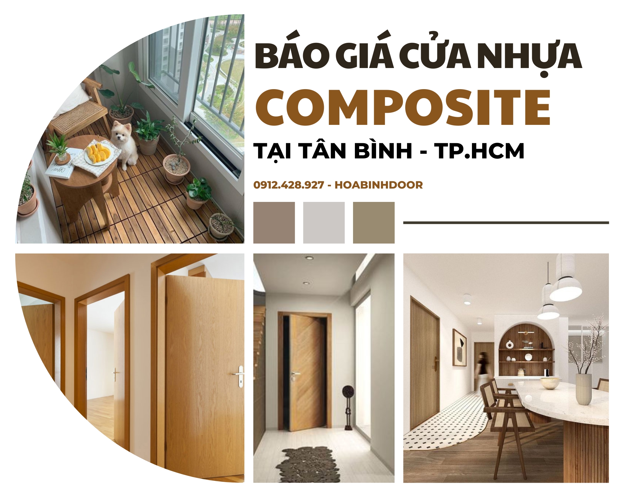 Cửa nhựa Composite tại Tân Bình  Chất Lượng và Giá Rẻ