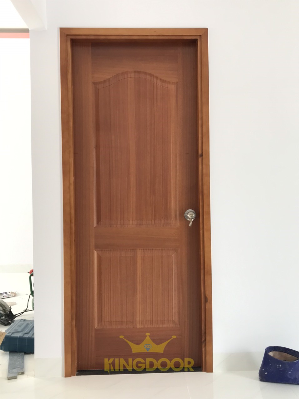 Cửa gỗ công nghiệp HDF Veneer  Mẫu cửa đẹp giá rẻ