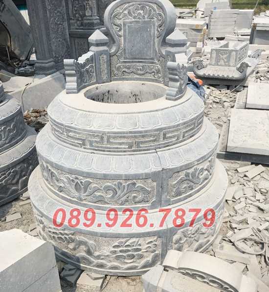 Mộ tròn đá - Mẫu đá tròn bằng đá bán Vĩnh Long,  mộ đá ông bà cha mẹ
