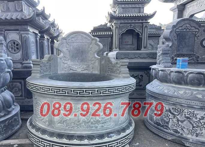Mộ đá tròn - cơ sở địa chỉ xây dựng lắp đặt mộ đá UY TÍN bán cà mau