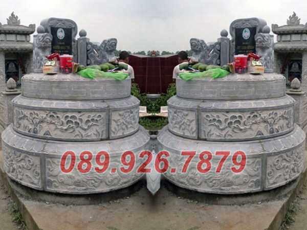 Mẫu mộ đá đôi cao cấp hiện đại bán đồng tháp - tư vấn thi công mộ đá