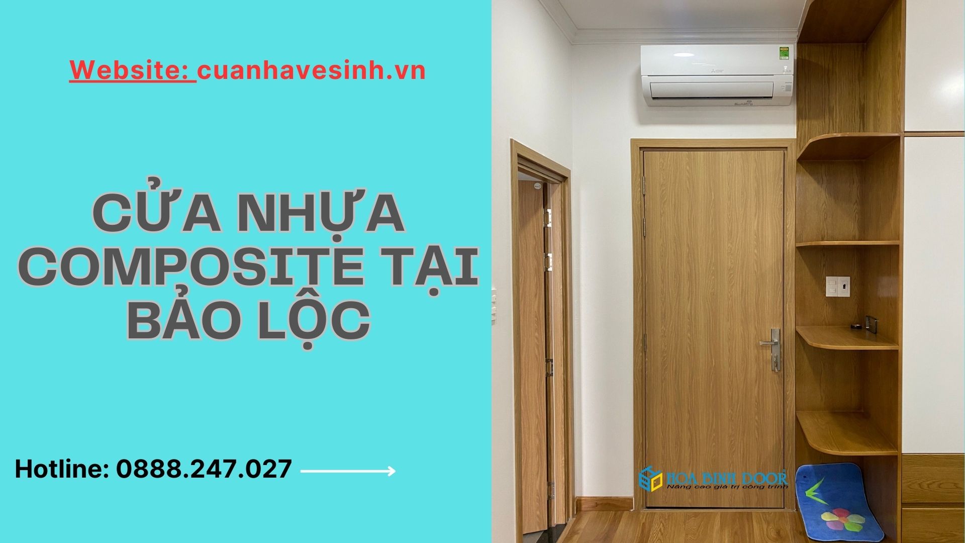 Cửa WBP Laminate tại Quận 3 - Cửa gỗ chịu nưỡc 100%