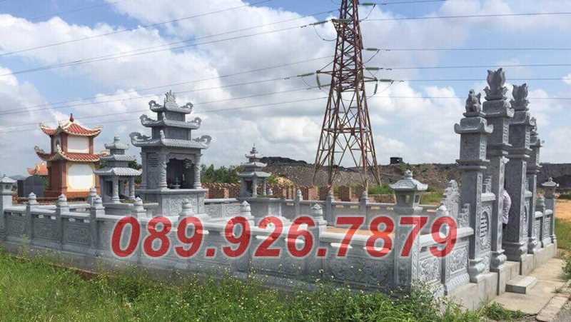 Nhà mồ đá - Mẫu nhà mồ song thân ba má ông bà gia đình đẹp bán gia lai