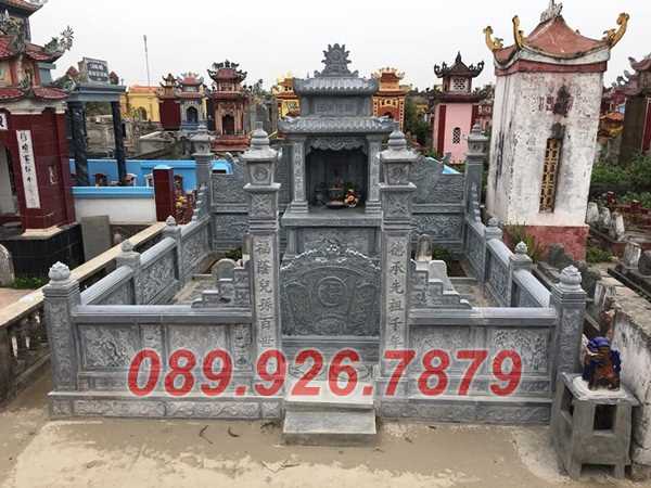 Nhà mồ đá - Mẫu nhà mồ tổ tiên ông bà bằng đá xanh đẹp bán đắk lắk