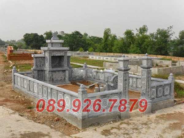 Nhà mồ đá - Mẫu nhà mồ tổ tiên ông bà bằng đá xanh đẹp bán lâm đồng