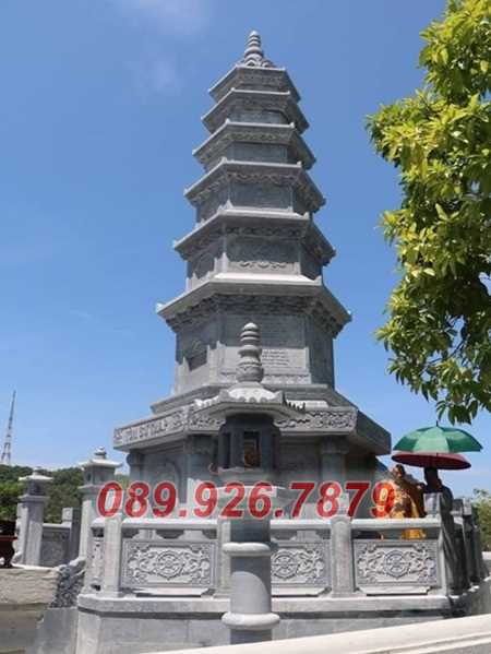 tháp mộ đá - mẫu tháp mộ đá sư thầy để tro hài cốt bán khánh hòa