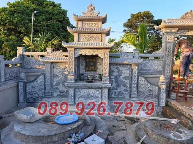 Tháp mộ đá - Mẫu mộ tháp sư thầy để tro hài cốt bán bình thuận