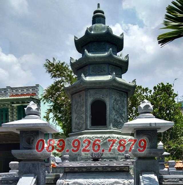 Tháp mộ đá - Mẫu mộ tháp sư thầy để tro hài cốt bán bình thuận