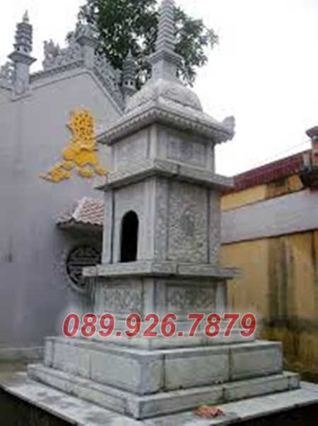 Tháp mộ đá - mẫu mộ tháp đá sư thầy để tro hài cốt bán bình dương