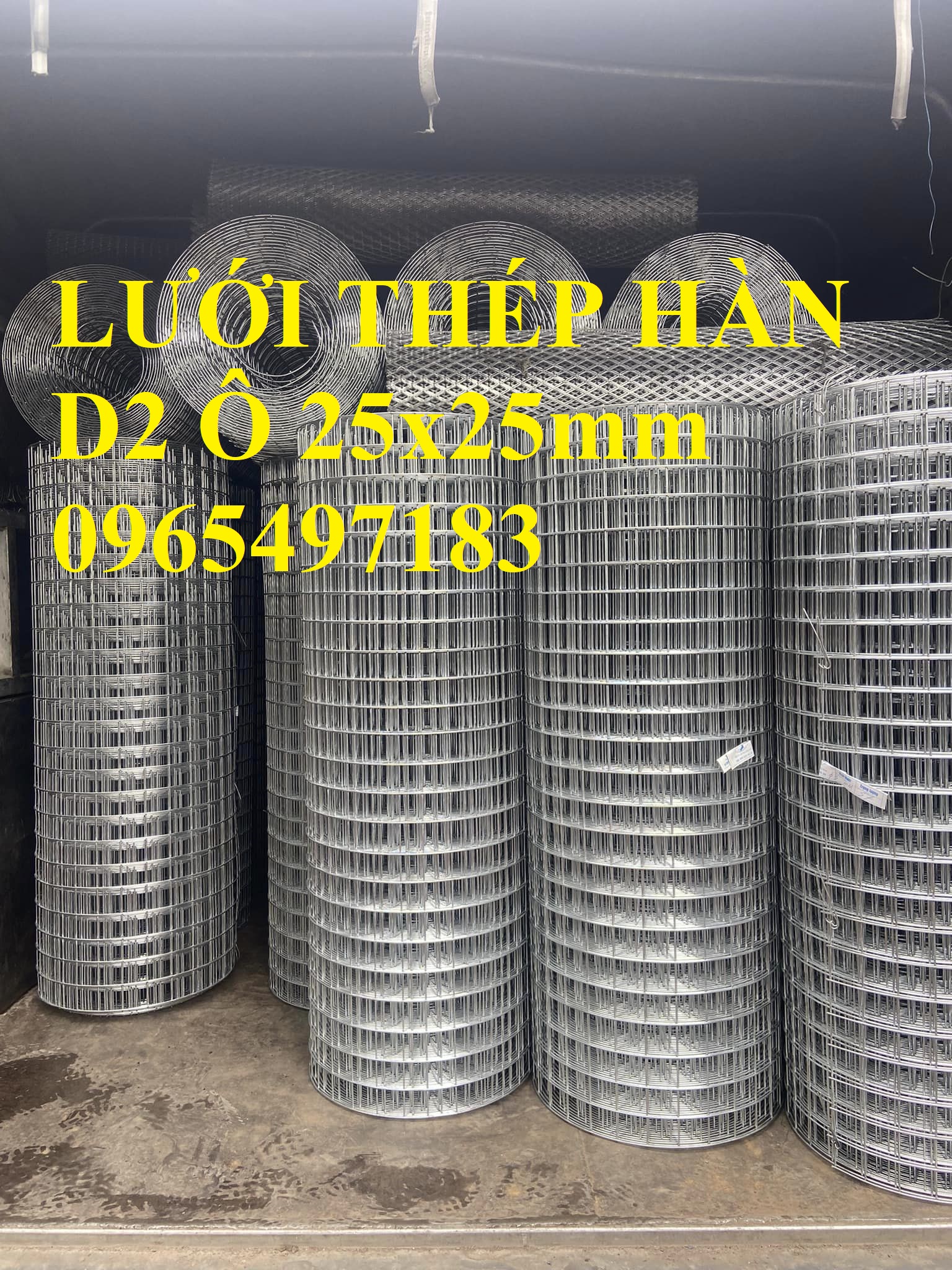 Lưới thép hàn mạ kẽm phi 2 ô 25x25 , lưới thép hàn D2 a 25x25 mạ kẽm