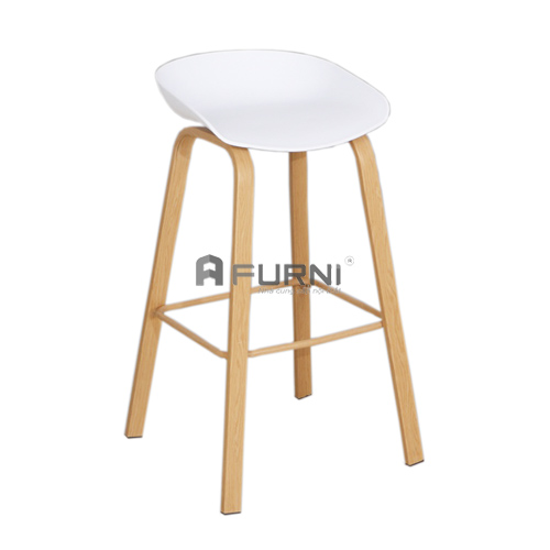 Ghế bar 75cm chân cố định thân nhựa PP CB HAY-P  Nội Thất Furni