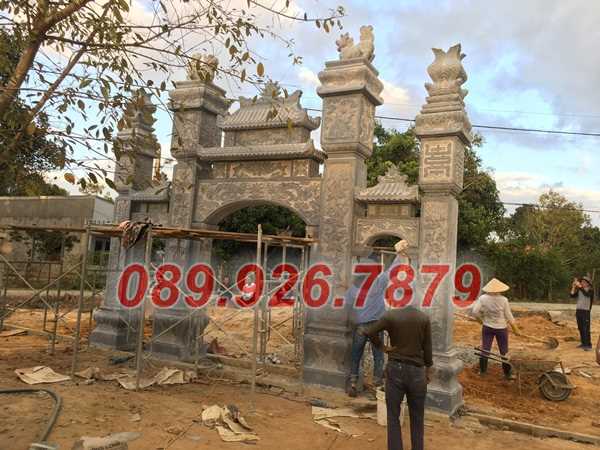 Cổng đá - Mẫu cổng bằng đá đẹp bán gia lại , cổng chùa miếu từ đường