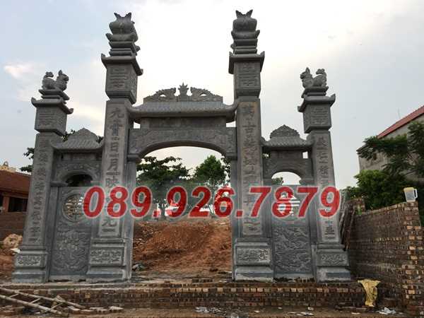 Cổng đá - Mẫu cổng bằng đá đẹp bán Đắk Nông, cổng đá chùa miếu nhà thờ