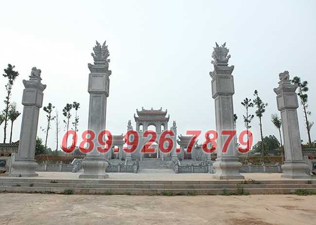 Cổng đá - Mẫu cổng bằng đá đẹp bán Đắk Nông, cổng đá chùa miếu nhà thờ
