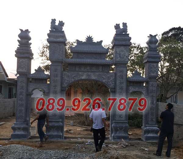 Cổng đá -Mẫu cổng bằng đá đẹp bán sài gòn, cổng đá chùa đình miếu nhà